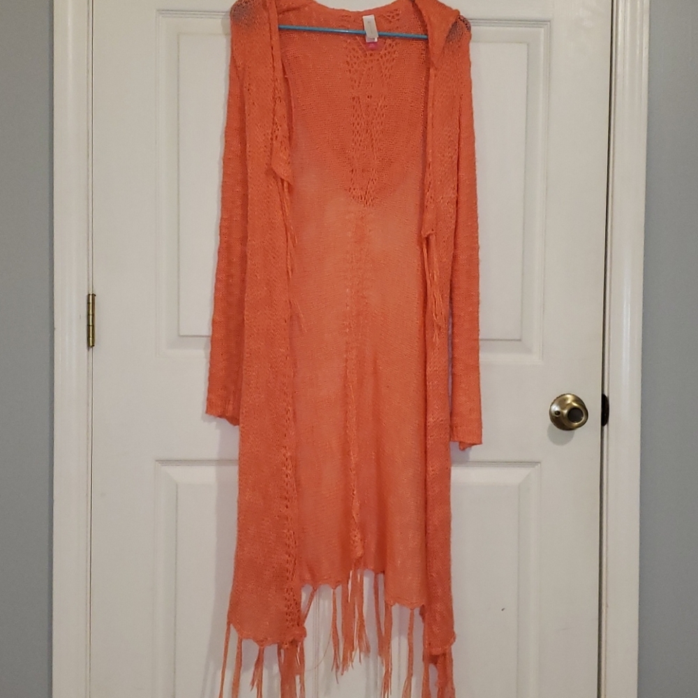 Coral Cardigan